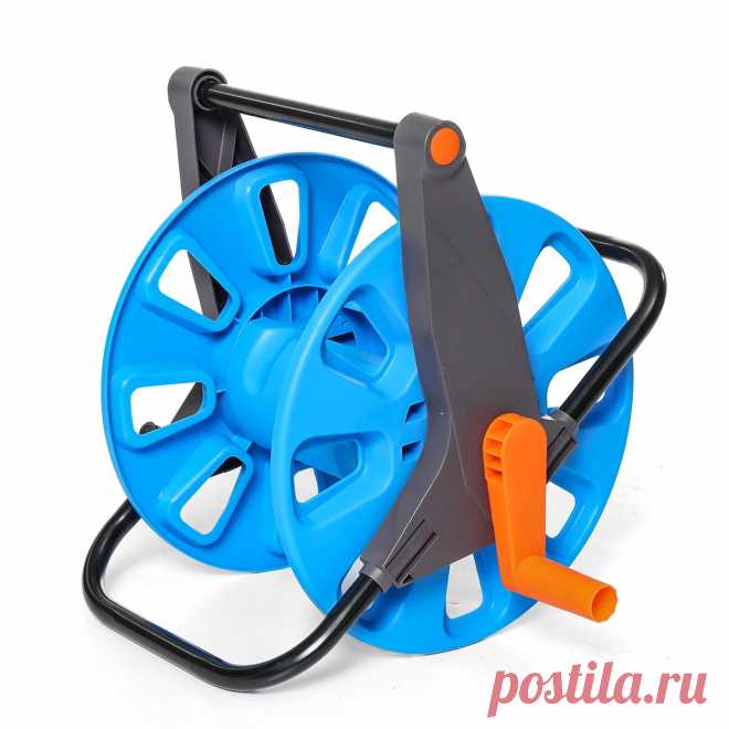 Handheld water pipe storage cart garden portable water hose reel water pipe storage car washer pipe rack Sale - Banggood.com