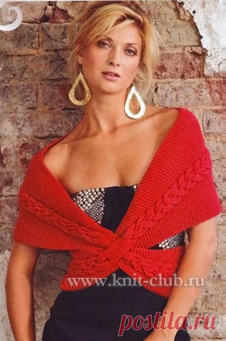 Необычный топ-болеро