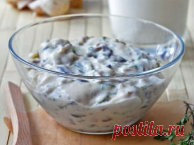 Сливочный соус с грибами