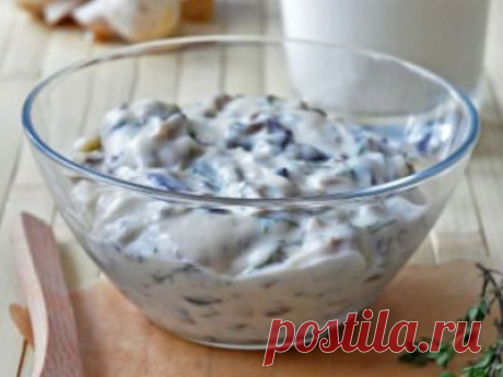 Сливочный соус с грибами