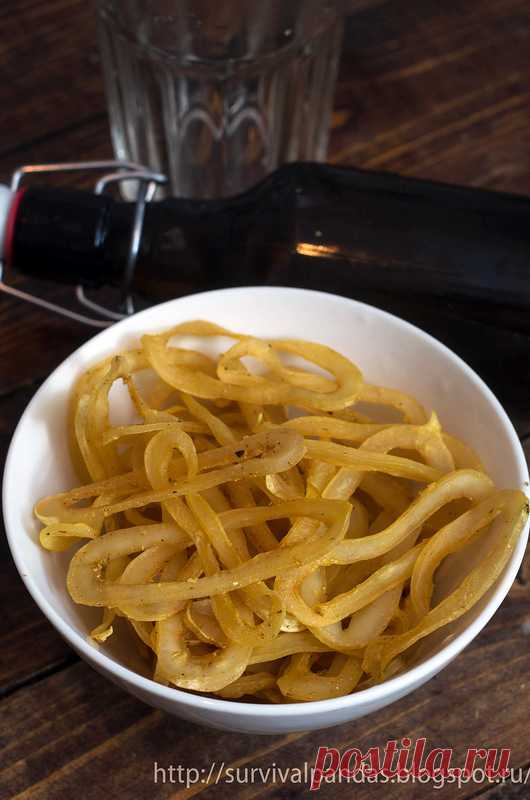 Сушеный кальмар с пряностями