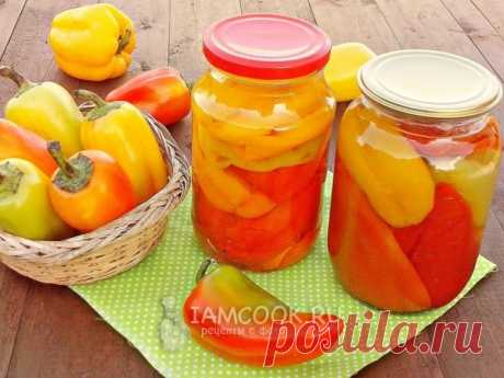 Перец для фарширования на зиму, рецепт с фото