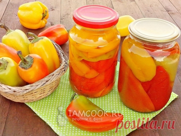 Перец для фарширования на зиму, рецепт с фото