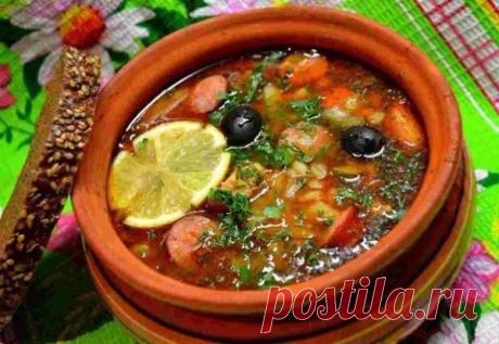 5 рецептов солянок