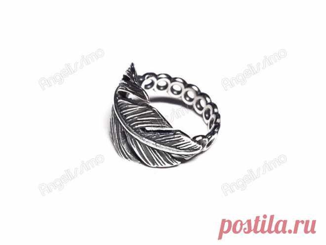 Кольцо "Перо" от Amorem