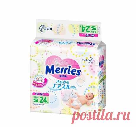 Подгузники Merries Mini 9-14 кг (18 шт) Размер L