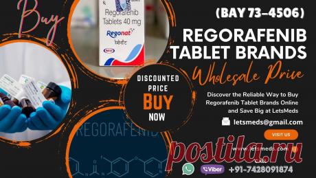 Looking for a reliable and affordable way to purchase Regorafenib tablet brands online? Your search ends here! LetsMeds offers a comprehensive solution for obtaining Regorafenib tablets at competitive prices, coupled with the convenience of worldwide shipping.
