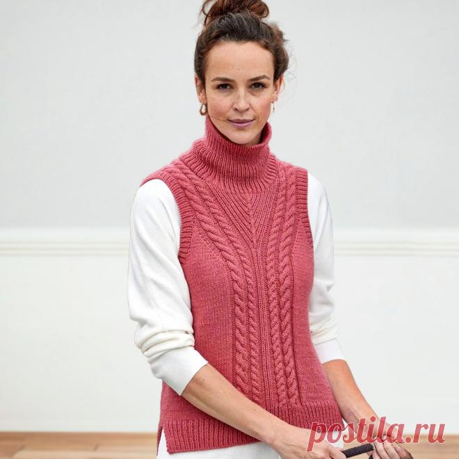 5 классных женских жилетов, которые пригодятся в любую погоду. Описание и схемы | Вязание с Paradosik_Handmade | Дзен