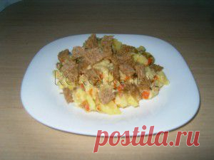 Салат картофельный