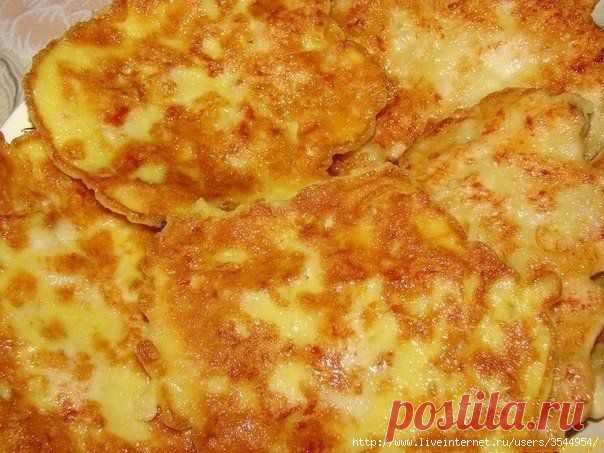 Вкусные оладьи из курицы.