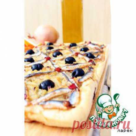 Тарт "Писсаладьер" - кулинарный рецепт
