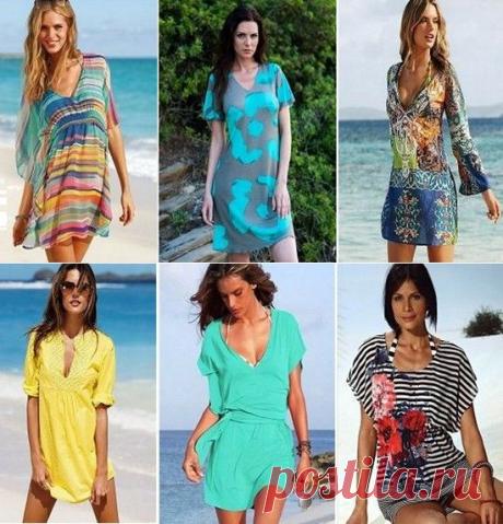 Удобное платье для пляжа — Рукоделие