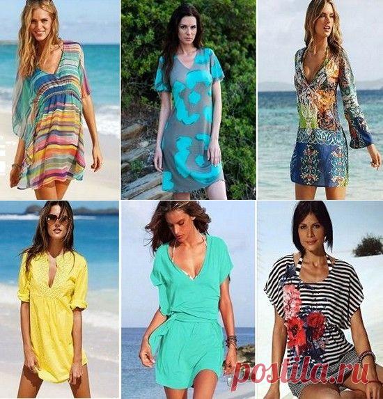 Удобное платье для пляжа — Рукоделие