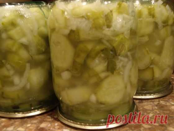 Салат из огурцов на зиму - "Нежинский" | Хлеб-Соль