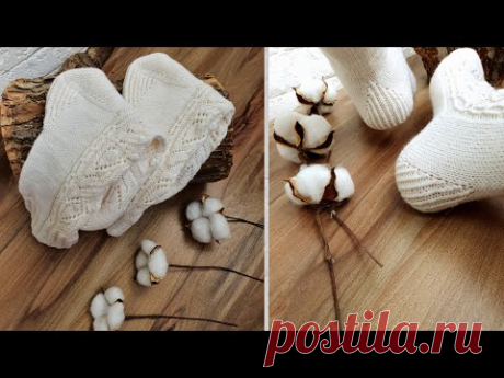 МК Ажурные носочки с пяткой "СТРОНГ" //1 ЧАСТЬ// ОБЗОР НОСКОВ И МАНЖЕТ