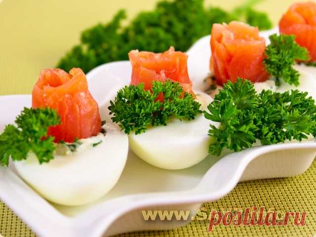 Самые вкусные начинки для яиц! 25 вариантов » Женский Мир