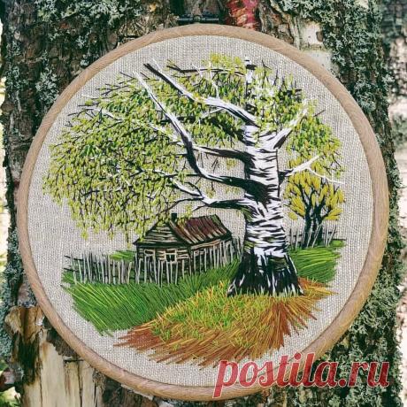 50+ невероятных авторских вышивок этой весны | Хроники Сельских Бюджетников | Яндекс Дзен