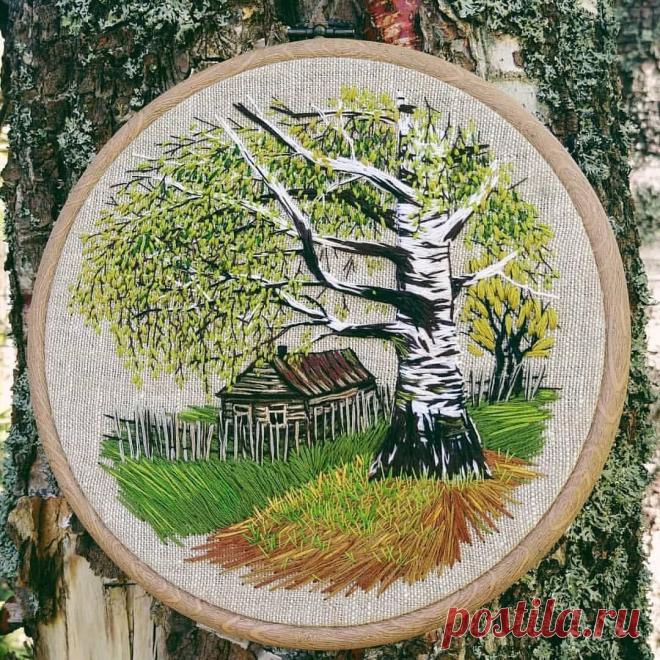 50+ невероятных авторских вышивок этой весны | Хроники Сельских Бюджетников | Яндекс Дзен