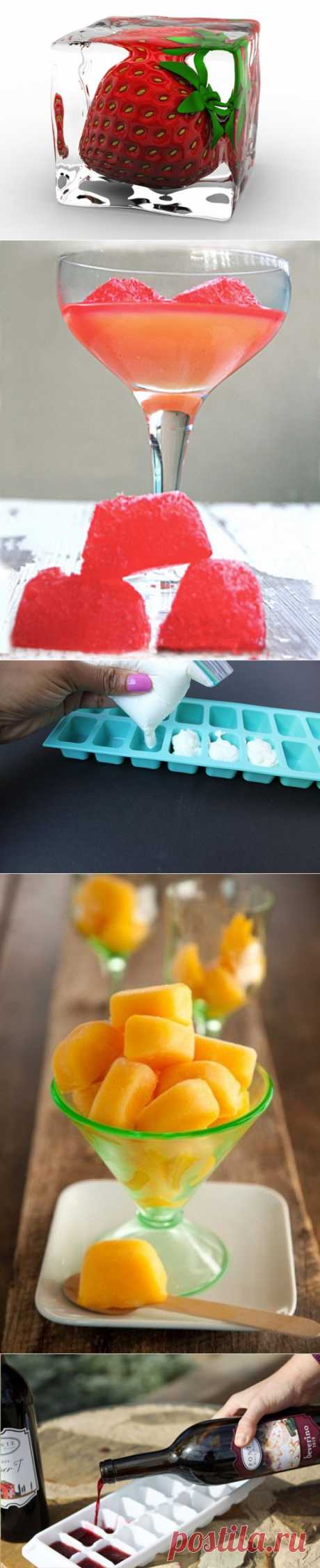 Пора запасаться прохладой впрок! 15 крутых заготовок из льда