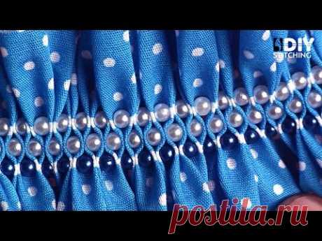 Easy DIY Ideas You NEED To Try - Beaded Smocking | DIY Stitching
