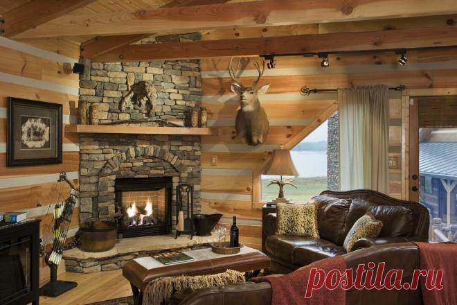 Интерьер частного дома с печью | ТК «Ланской» | Яндекс Дзен