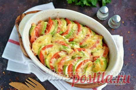 Кабачки с помидорами и сыром в духовке - 11 вкусных рецептов с фото Расскажем, что можно приготовить из кабачков, помидора и сыра в духовке. 10 пошаговых рецептов с фото и 1 – в видео-формате.