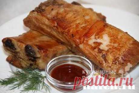 Коньячные ребра | Харч.ру - рецепты для любителей вкусно поесть
