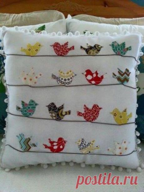 Подушки с веселым настроением: идеи — Сделай сам, идеи для творчества - DIY Ideas