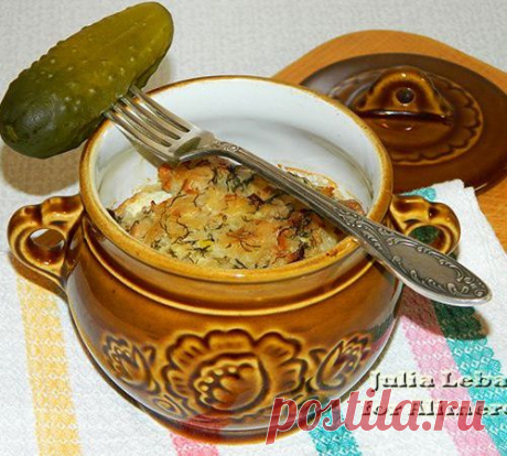 Омлет с мясом в горшочке - МирТесен