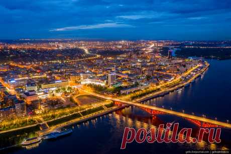 Фото Красноярска с высоты