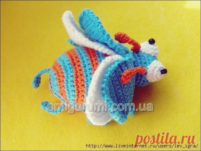 Вязание крючком Amigurumi Жук - Amigurumi X