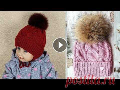 Шапка. Шапка с узором ложная коса. Подробный мастер- класс. #вязанаяшапка #маринакурцова #шапкаспицами Если Вы что- то вязали по моему мк, то не забудьте отметить фото Вашей работы моим хештегом))) #маринакурцо...