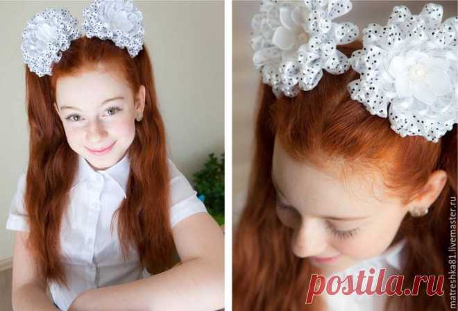 Создаем нарядные школьные банты