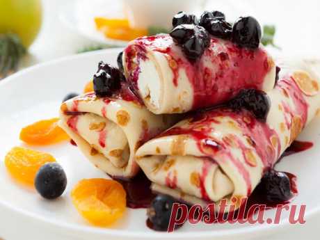 Готовимся к Масленице! 12 рецептов фаршированных блинчиков | Вкусные рецепты