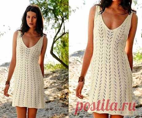Красивые ажурные платья спицами, не требующие особых усилий | Paradosik_Handmade | Яндекс Дзен