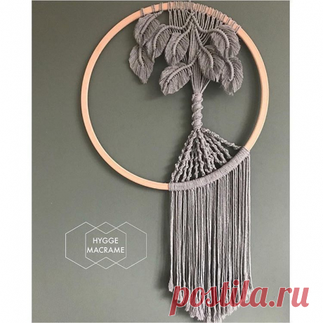 HYGGE_MACRAME в Instagram: «Ловец снов Древа жизни 🌲 🌲 Я добавил несколько этих Ловцов снов Дерева в свой магазин Etsy, так как не смог устроить новый праздник…» - MyKingList.com