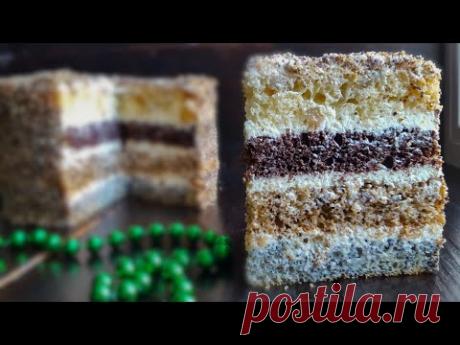 СМЕТАННЫЙ торт ДАМСКИЙ КАПРИЗ💟 пошаговый рецепт💟Sour cream cake recipe