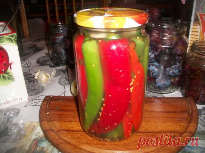 Маринованный горький перец