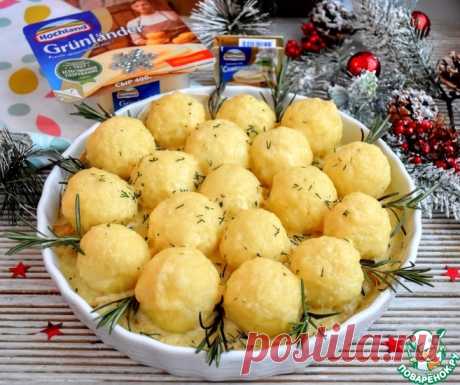 Куриное филе под картофельными шариками Кулинарный рецепт