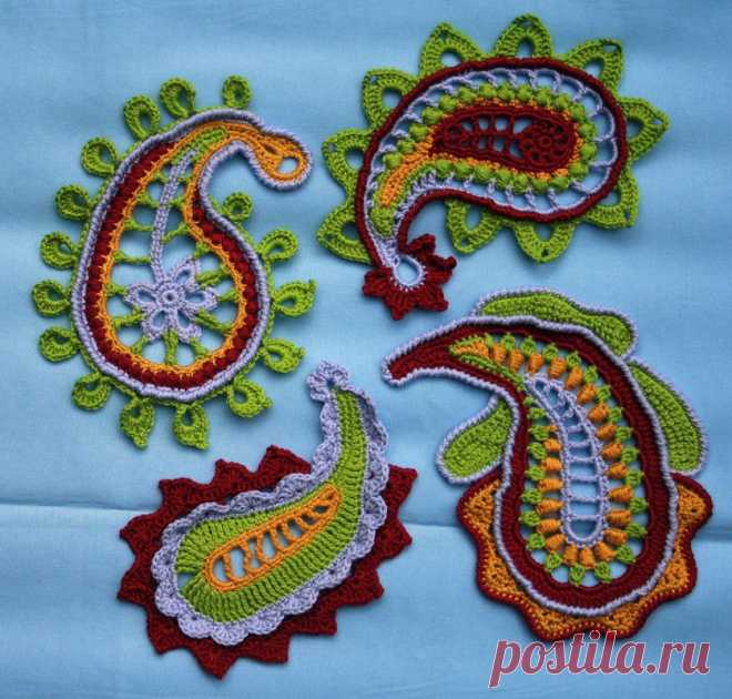 Paisley magic crochet pattern от CAROcreated на Etsy