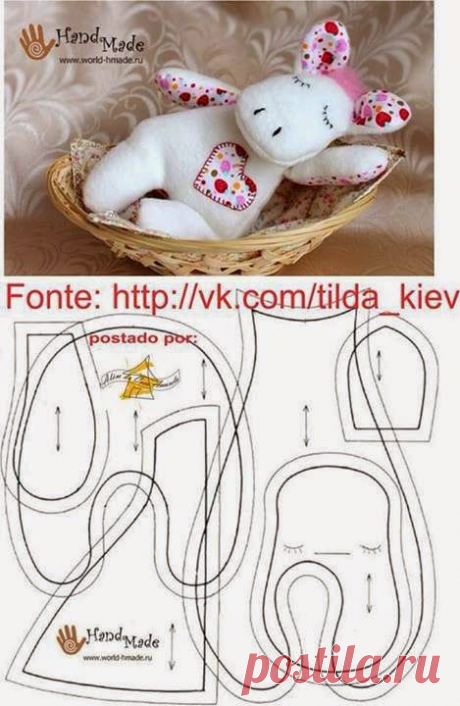ARTE COM QUIANE - Paps,Moldes,E.V.A,Feltro,Costuras,Fofuchas 3D: molde bichinho de feltro