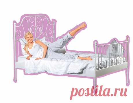 Гимнастика в постели: 4 упражнения для ленивых – Lisa.ru