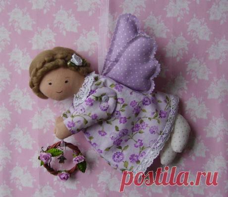 Ангелы "Лавандовые сны" - Рукоделие - Babyblog.ru