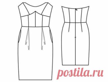 Топ-20 платьев для создания образа идеальной женщины — BurdaStyle.ru