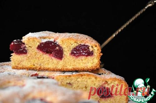 Тосканский пышный кукурузный пирог - кулинарный рецепт
