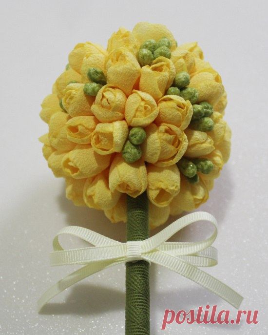 Прекрасные фрезии для подарка — Делаем руками