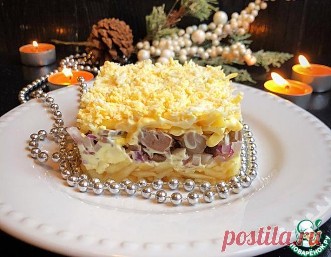 Салат с куриными сердечками – кулинарный рецепт