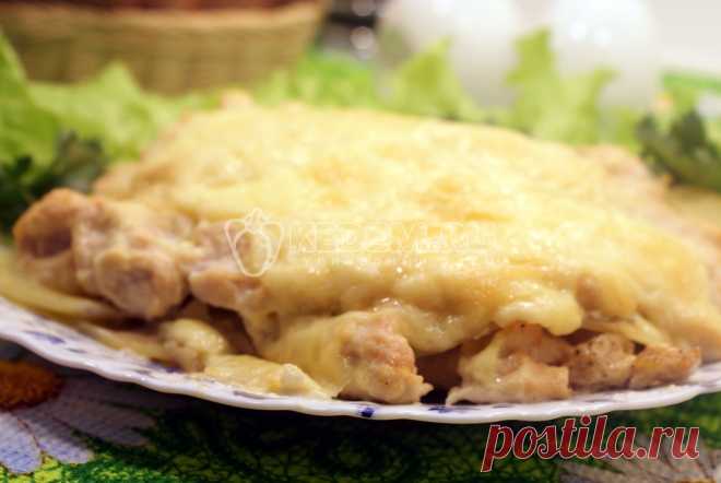 Запеканка картофельная с курицей