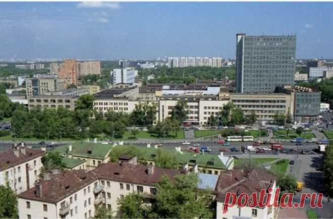 Остатки старой застройки Преображенки 2000 год.