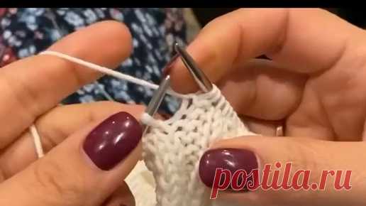 Aelitka.a | Очень красивый край#мастеркласс #вязаниедляначинающих #knitting #вяжем #шапкаспицами #вяжусама #вяжемсами #пледспицами | Дзен
